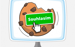 souhlas s ukládáním cookies